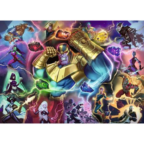 Marvel Villainous Thanos 1000pc Jigsaw Puzzle Extra Image 2